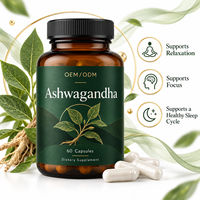 Capsules d'Ashwagandha Directement de l'Usine – Complément Alimentaire pour Adultes, Soutien à la Relaxation et Vitalité Quotidienne, Bien-être Herbal, OEM ODM