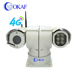 4G 1080P 20X veicolo di sorveglianza con Zoom ottico montato sul tetto HD IP PTZ telecamera di rete CCTV