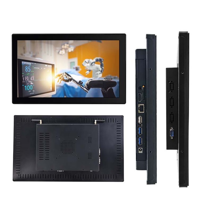 RCOMPT Custom Flush Mount Open Frame Industrial Display Panel PC Touch Screen Monitor Waterproof IP65/IP67 Outdoor Sunlight