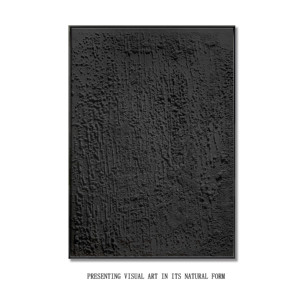 2025 Bán Buôn Tùy Chỉnh Tường Trừu Tượng Nghệ Thuật Wabi Sabi Khách Sạn Tường Nghệ Thuật 100% Handmade 3D Kết Cấu Thạch Cao Sơn - Product Image 4