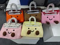 Tas Selempang Kulit Wanita 25cm Model Terbaru 2026, Desain Kartun Lucu, Gaya Desainer, Cocok untuk Belanja dan Aktivitas Sehari-hari