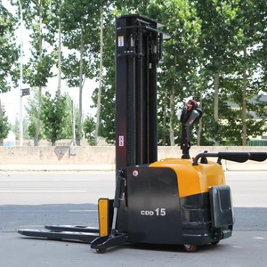 Hete verkoop semi-elektrische stapelwagen 2 ton palletstapelaar 1,5 ton 3 meter stapelen goedkope prijs lange levensduur - Product Image 5