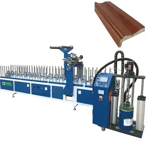 PUR Profile Wrapping Machine for PVC/WPC Wall Panel