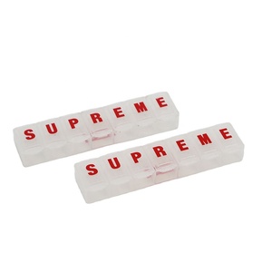 Pastillero Semanal de Plástico Portátil con Logotipo Personalizado, Organizador de Medicamentos Diario para Viajes, Estuche para Pastillas de 7 Días - Product Image 6