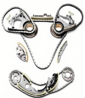 طقم جديد مكون من 16 قطعة لتجميع سلسلة التوقيت لمحركات أودي A4L/A7/Q7/A8L/C7 3.0T (CYJA/CGEA/CJTA/CHMB/CHMA) - ضمان لمدة 12 شهرًا