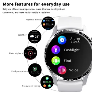 2023 HW20 Men Smartwatch 1,28 polegadas IPS Monitor de Saúde de Freqüência Cardíaca NFC Bt Chamada Esporte Pressão Arterial Relógio Inteligente