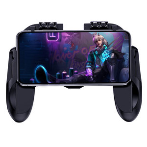 6 dita pulsante Free Fire Games <span class=keywords><strong>Pub</strong></span> g Pad gioco del telefono Joystick Trigger Controller Mobile Gamepad per pubg con ventola di raffreddamento - Product Image 3
