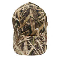 Casquettes personnalisées brodées de haute qualité, motif camouflage arboral, pour la pêche et les activités sportives de plein air, en sergé réglable, originales, en coton et polyester structuré