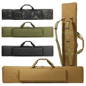 39/47 pouces Nylon Soft Gun Case Double Case Tactique Sac à dos pour tous les champs de <span class=keywords><strong>tir</strong></span> Pochettes de sécurité pour le stockage <span class=keywords><strong>Transport</strong></span> - Product Image 1