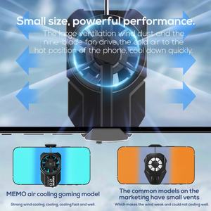 Ventilador de Refrigeración Portátil MEMO FLA2 con Clip Trasero para Teléfono Móvil, Enfriador para Juegos con Batería de 300 mAh - Product Image 4