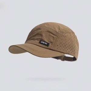 Nueva Gorra de Béisbol Oxford de Nylon con Visera Corta, Malla Transpirable, Secado Rápido, Diseño con Letras, para Golf, Running y Otros Deportes - Product Image 6