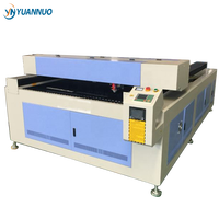 YN1325 chine JiNan haute qualité usine approvisionnement CO2 Laser découpe gravure Machine pour bois acrylique mousse tissu cuir caoutchouc