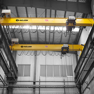 FEM Estándar Europeo HD Tipo 6m Altura de elevación Grúa puente de un solo haz 3 Ton 5 Ton 10 Ton 15 Ton 20 Ton Grúas aéreas - Product Image 4