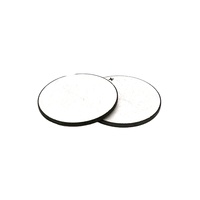 Piringan transduser keramik piezoelektrik 4, produk keramik elektrik Diameter 22 mm ketebalan 2 mm 1 MHz 1000 KHz PZT