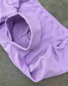 Yingling coton épais Boxy Fit à capuche personnalisé surdimensionné sweats à capuche lourds impression bouffante 3d sweat à capuche court - Product Image 5