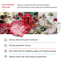 Fleurs géantes en papier blanc pour décoration de mariage, vitrine de magasin, vente en gros
