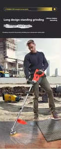 Handheld Lithium Battery Powered <b>Polishing</b> Rust Removal <b>Machine</b> for Color Steel Tile Structure Renovation Core Motor Co - Product Image 3