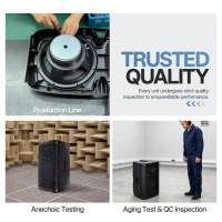 Sistema de Sonido Digital para Escenario Accuracy Pro Audio CAO15D3 de Plástico, 700W RMS, Altavoz Activo Profesional de 15 Pulgadas