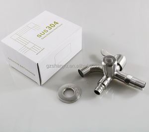 Bibcock de tuyau d'arrosage en acier inoxydable, robinet de robinet de robinet d'arrosage pour <span class=keywords><strong>machine</strong></span> à <span class=keywords><strong>laver</strong></span> intérieure et extérieure - Product Image 6