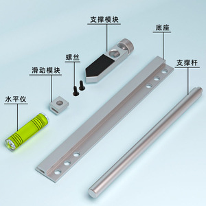 T14 Adjustable Graphics Card Bracket Support For 9 12 14Cm <b>Fan</b> Mounting Sea View <b>Case</b> - Product Image 5