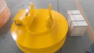 Grúa elevadora magnética fácil de operar con mandril electromagnético de alta calidad de <span class=keywords><strong>500kg</strong></span> - Product Image 5