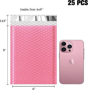 Sobres de Burbuja de Polipropileno de 3.5 Mil con Logotipo Personalizado, Sobres Acolchados Verdes para Envío VANTUR - Product Image 3