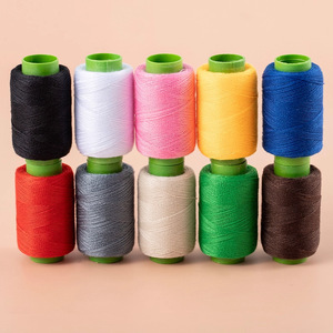 Hilo de coser de algodón de 300m, duradero, para coser ropa a mano, bobinas pequeñas de colores - Product Image 1