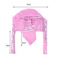Venta al por mayor logotipo personalizado pelo Durag calavera gorra Bandana cabeza envuelve motorista gorro Bandana sombrero quimio gorra Rocío trapo para hombres mujeres