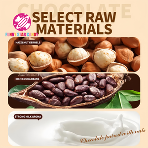 Großhandel Snack 24pcs Knusprige Nuss Erdnuss Schokoladen ball Candy Sweet Dark Milk Compound Goldene Schokolade - Product Image 5