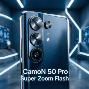Tecno Camon 50 Pro 50 Ultra รุ่นนานาชาติ สมาร์ทโฟนใหม่แกะกล่อง ดีแคคอร์ CDMA LED 4K ปลดล็อคด้วยลายนิ้วมือ - Product Image 1