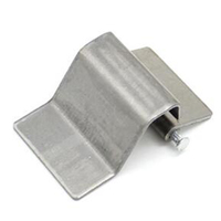 Charnière de porte accordéon pour serrure de panneau de boîte en fer blanc en acier inoxydable et alliage de zinc avec cylindres pour boîte à outils