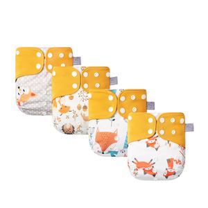 Happyflute-<span class=keywords><strong>Couche</strong></span> <span class=keywords><strong>taille</strong></span> unique Offre Spéciale du fabricant <span class=keywords><strong>Couche</strong></span> lavable imperméable douce et imprimée avec poches - Product Image 1