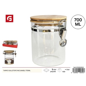 Barattolo per biscotti inclinabile da 700ml per la conservazione - Product Image 1