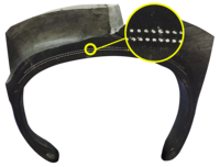 Pneu forestier diagonal robuste 23.1-26 LS2 pour skidder, pour l'exploitation forestière