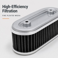 Cartouche de filtre à air pour tondeuse à pousser avec cadre en plastique, pièce de rechange