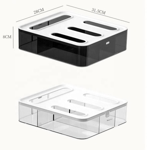Lot de boîtes de conservation alimentaire hermétiques en plastique grande taille pour cuisine, fixation murale, multifonctionnelles, vente en gros - Product Image 5