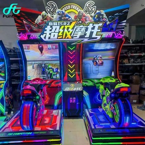 Machine de jeu d'arcade de conduite à prix d'usine neuf de marque Amusement pour enfants <span class=keywords><strong>Moto</strong></span> <span class=keywords><strong>GP</strong></span> Vidéo Simulateur de conduite de <span class=keywords><strong>moto</strong></span> - Product Image 1