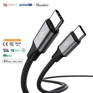 UNIEAN <strong>USB</strong> Type-<strong>C</strong> <strong>Charging</strong> <strong>Cables</strong> 60W 100W 240W For Fast <strong>Charging</strong> And Data Transfer, Suitable For Mobile Phones And Tablets - Product Image 1