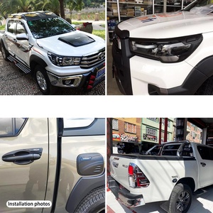 KQD - Kits de Carrocería Cromados para Automóviles, Accesorios para Automóviles OEM/ODM, Precio al por Mayor, para Toyota Hilux Revo 2016 en Adelante - Product Image 5