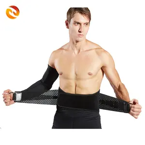 High Quality Customized Copper Compression Adjustable Waist Support Band Breathable Waist Trainer