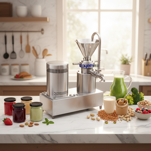 Pigment Paint Pulp Mixed Grinding Making Colloid Mill <b>Peanut</b> Butter Making <b>Machine</b> Nuts <b>Processing</b> Bone Mud Grinder - Product Image 1