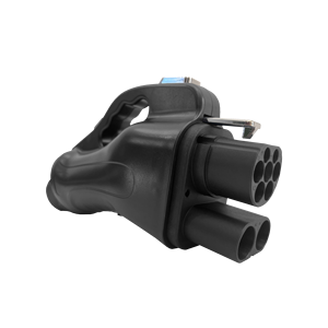 Adaptateur de charge CCS2 vers GBT 1000V 300A EV compatible avec <span class=keywords><strong>BYD</strong></span> Han, NIO ES6/<span class=keywords><strong>ET7</strong></span>, Xpeng P7/G9 et les véhicules électriques chinois | Prix d'usine - Product Image 1