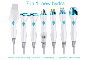 Appareil de beauté pour le visage à hydrodermabrasion et oxygène, éliminateur de points noirs, jet d'oxygène, nettoyage des pores - Product Image 6