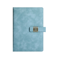 Carnet A5 à fermoir en treillis PQ, couverture rigide personnalisée, agenda en tissu écologique, promotionnel haut de gamme, vintage, à ouverture plate