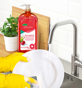 Rayshine Eco-friendly Kitchen Supply Apple Fragrance Liquid <strong>Detergent</strong> For <strong>Dish</strong> Washing <strong>Detergent</strong> Bulk 1.38KG - Product Image 3
