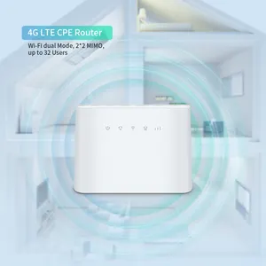 1000Mbps Wifi Router 4G Lte With Sim Card CPE 4G Router