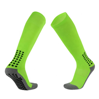 Chaussettes de football respirantes au genou Chaussettes de football unisexes en coton Chaussettes de football de football