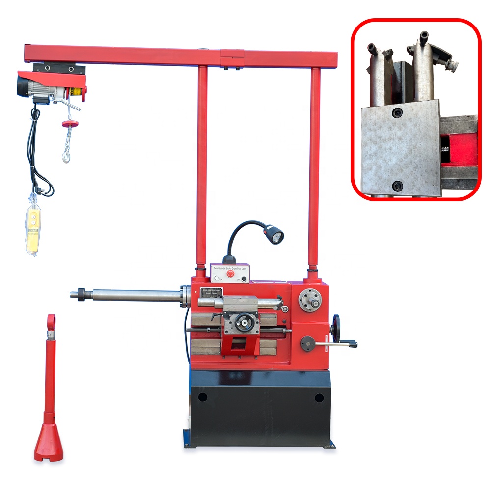 Тормозной диск и барабанный шлифовальный станок для ремонта автомобилей и грузовиков T8465, одобренный CE