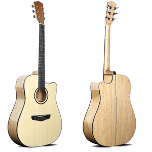 <span class=keywords><strong>Guitarra</strong></span> Acústica <span class=keywords><strong>Eléctrica</strong></span> Cutaway de 41 Pulgadas con Fondo en Rosa, la <span class=keywords><strong>Más</strong></span> Económica - Product Image 1