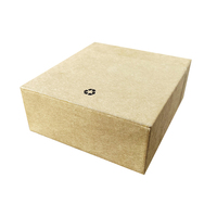 Boîte cadeau en papier kraft en carton imprimé de logo personnalisé boîte à bijoux coulissante de l'emballage du client